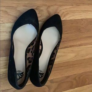 Size 10 wedge black suede